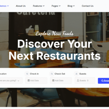 tripfery_dine_restaurant demo